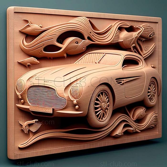 3D model Aston Martin DB2 (STL)